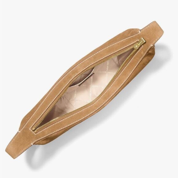 Michael Kors Avra Medium Convertible Sling Crossbody, bag, purse camel - Picture 4 of 12